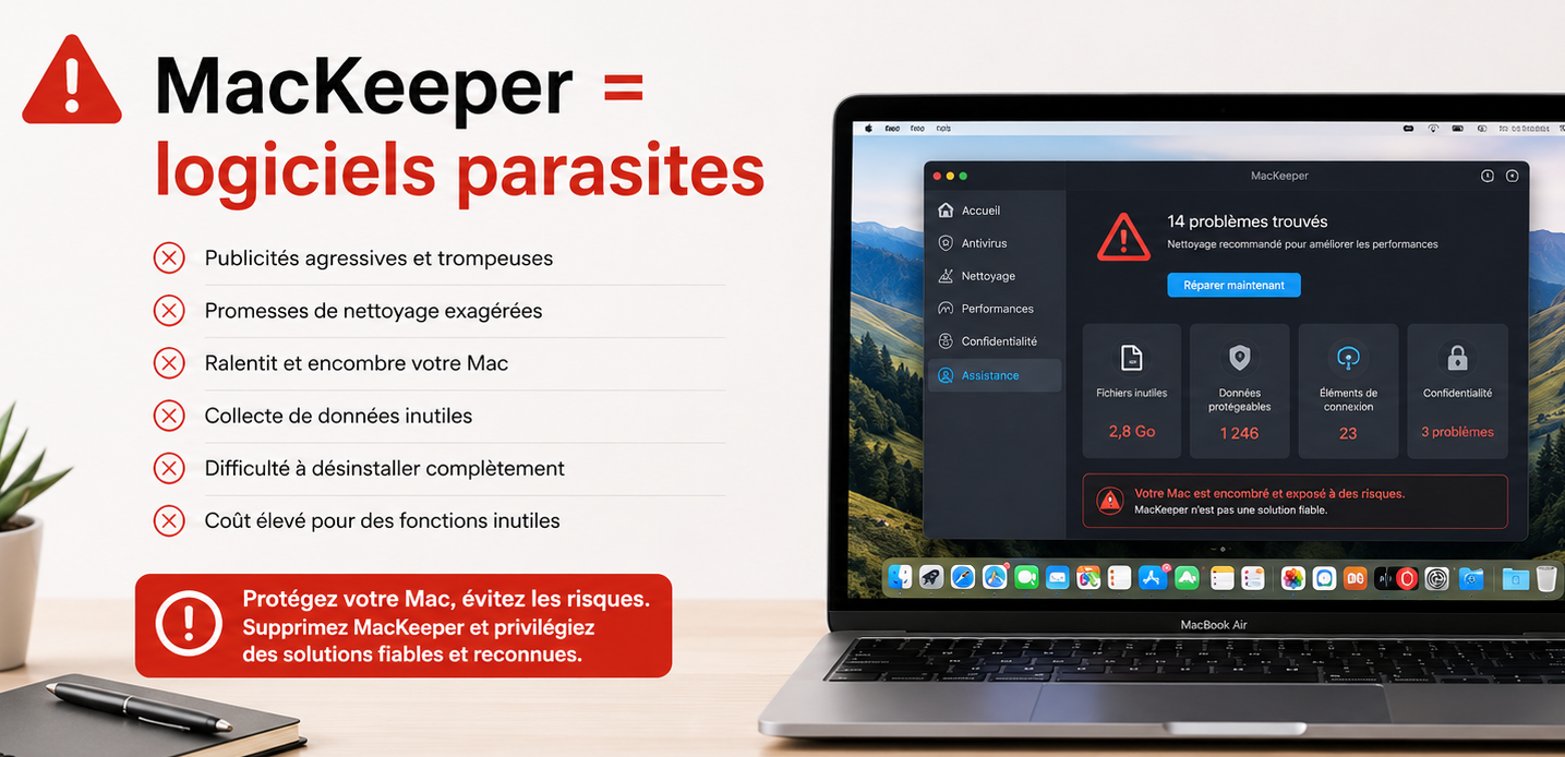 MacKeeper et logiciels parasites