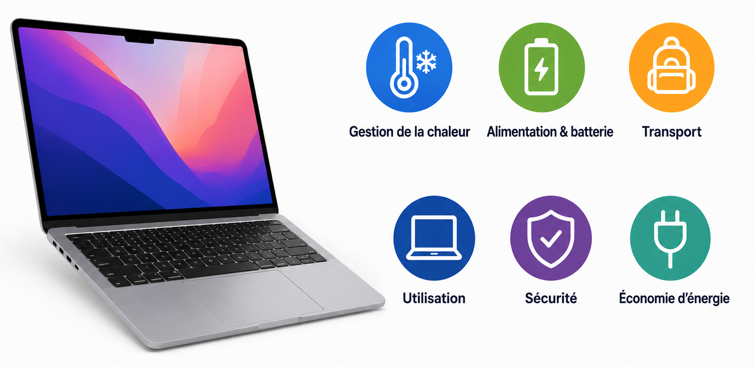 Bien utiliser son ordinateur portable